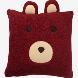 Almofada Natalina Urso Bordo 